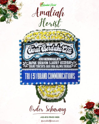 Papan Bunga Duka di Lamposi Tigo Nagori